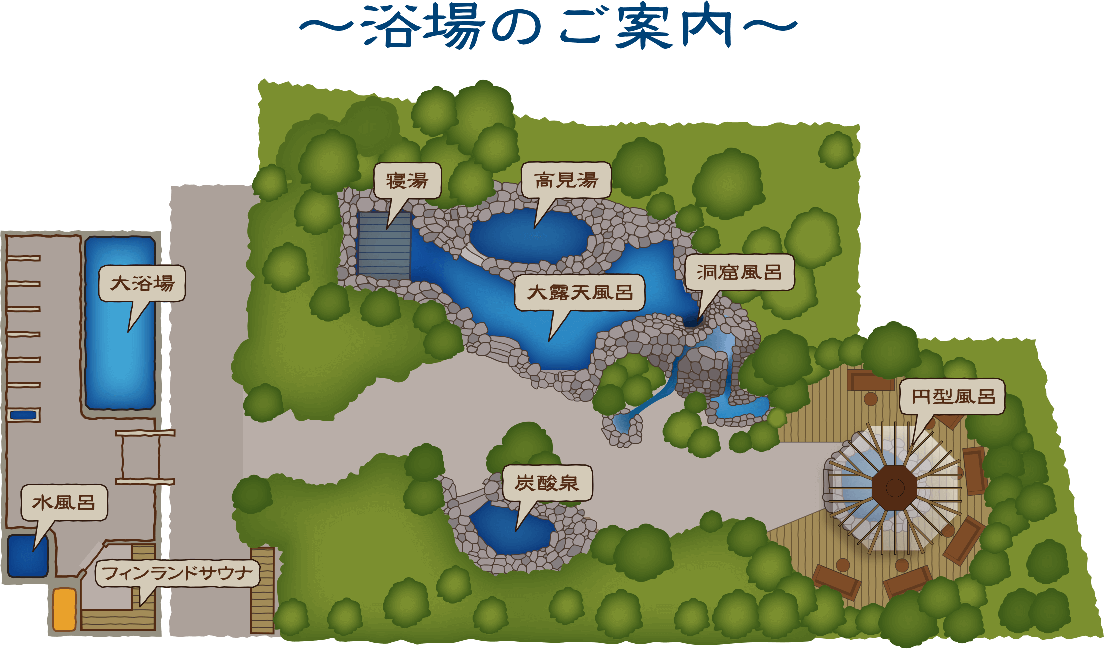 浴場のご案内